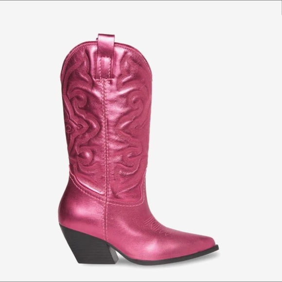 STEVE MADDEN WEST METALLIC FUSCHIA - Picture 3 of 8